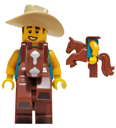 Минифигурка Lego Cowboy Costume Guy, Series 18 col326 U